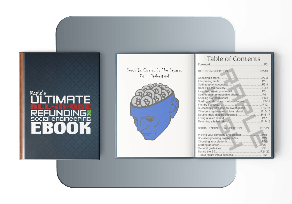 Raple’s Ultimate All-In-One Refunding & Social Engineering Guide